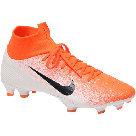 Mens Nike Orangewhite Superfly 6 Pro Firm Ground Soccer Cleats