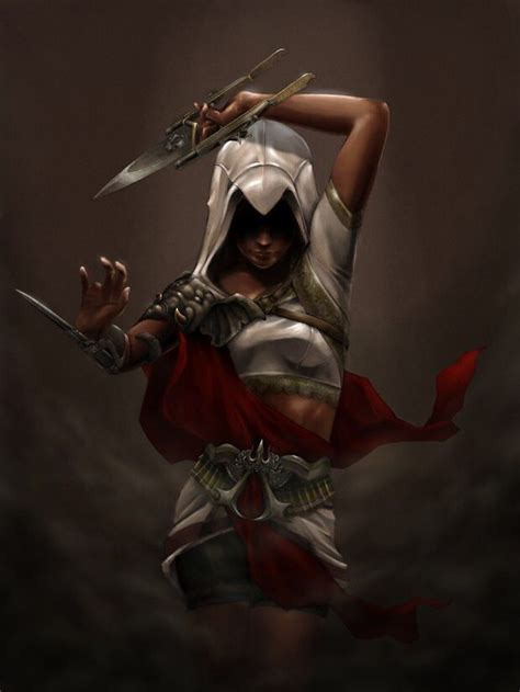 Female Assassin Fan Art For Assassins Creed