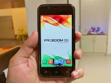 Worlds Cheapest Smartphone Freedom 251 Is Finally Here And It Is