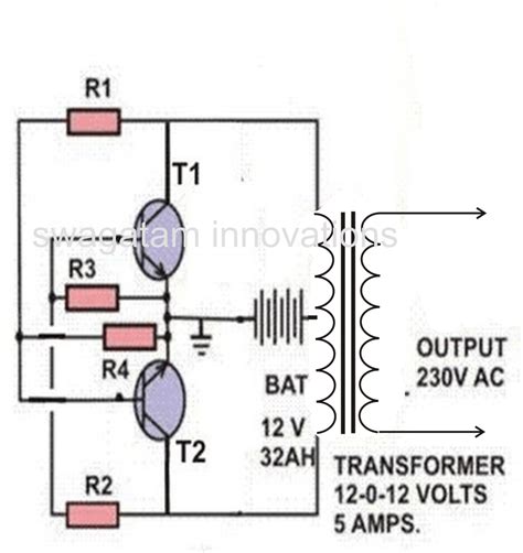 5 Simple Inverter Circuits