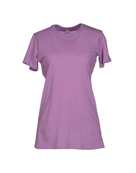 Lyst Alternative Apparel T Shirt In Purple