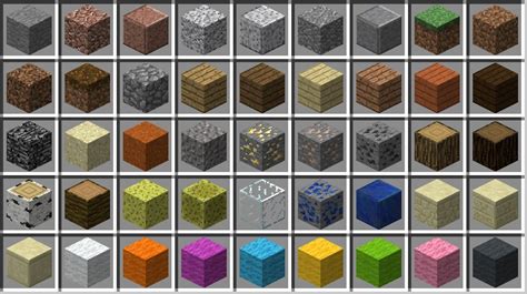 Minecraft Block Templates