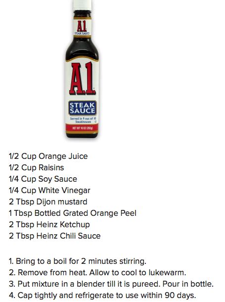 Hubby gave these away to a lot of people, and he was always asked for seconds a few weeks later. homemade A1 steak sauce #a1steaksaucerecipe homemade A1 steak sauce, 2020