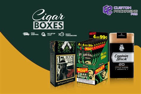 No Fear With Custom Cigar Boxes Wholesale Custom Packaging Pro