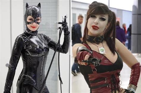 Comic Cons Sexiest Geeks Dress Up In Racy Leather Latex And Bondage Wear Daily Star