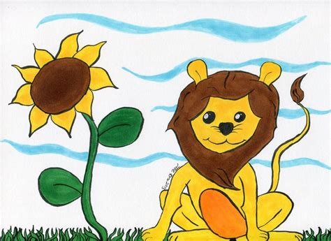 Sunflower Lion By Neogimo On Deviantart