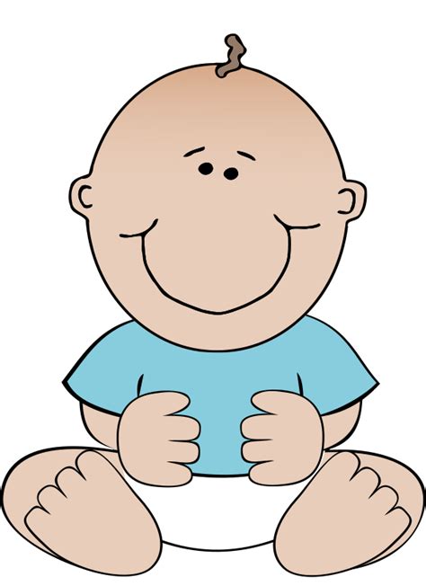 Baby Boy Sitting Vector For Free Download Freeimages