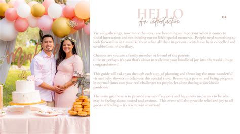 Virtual Baby Shower Guide