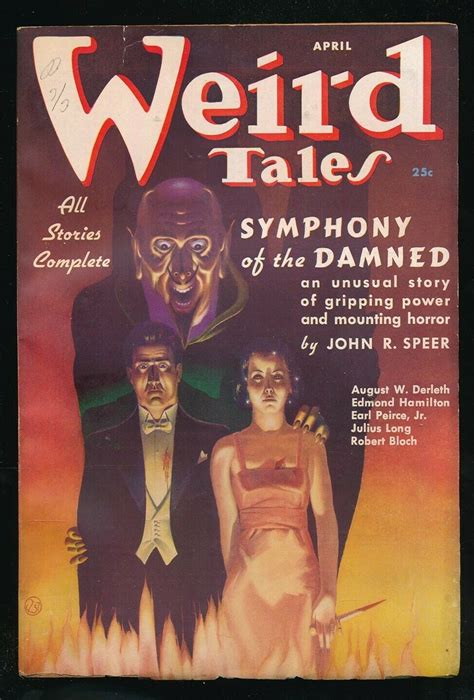Comicsvalue WEIRD TALES April 1937 Pulp Virgil Finlay Devil