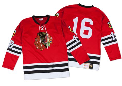 Bobby Hull Chicago Blackhawks 1960 61 Authentic Jersey By Mitchell And Ness Chicago Blackhawks