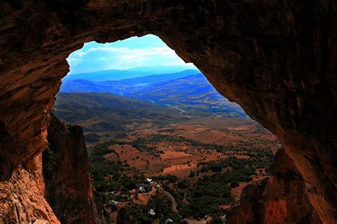 Cueva Montaña Paisaje Naturaleza Rocoso Turquía Belleza En La