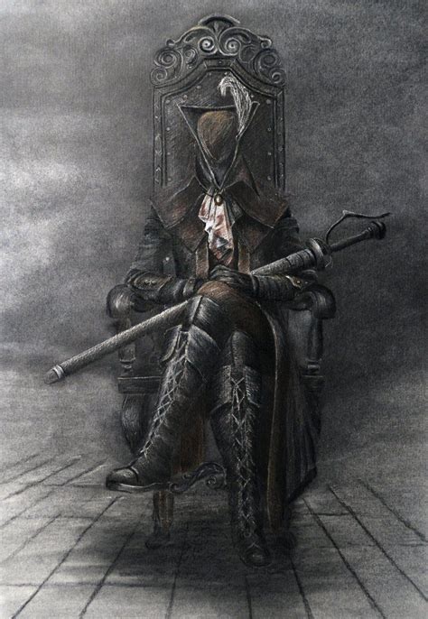 Lady Maria Of The Astral Clocktower Bloodborne Art Dark Souls Art