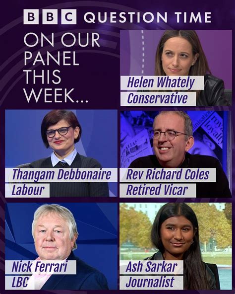 Bbc Question Time Live Thread 8pm Iplayer And 1040pm Bbc1 Bexhill On