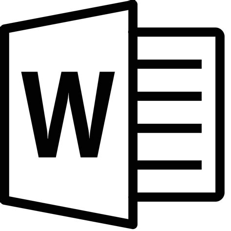 Ms Word Document Icon 221413 Free Icons Library