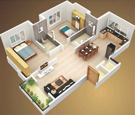 3 Bedroom Small House Plans Fresh Spectacular 3d Home