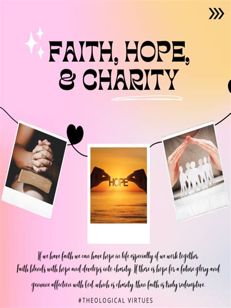 Faith Hope And Charity Theological Virtues Pdf
