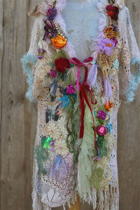 In Full Bloom Vest Embroidered Ornate Boho Vest Altered Etsy