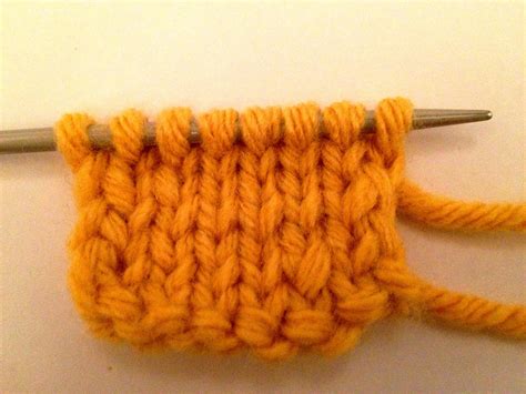 Continental Knit Stitch - Friendly Nettle