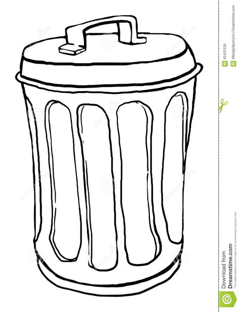 Best Ideas For Coloring Trash Bin Coloring Page