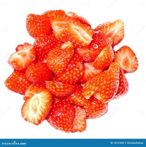 Sliced Strawberry Stock Photo Image Of Meal Detail 14741440