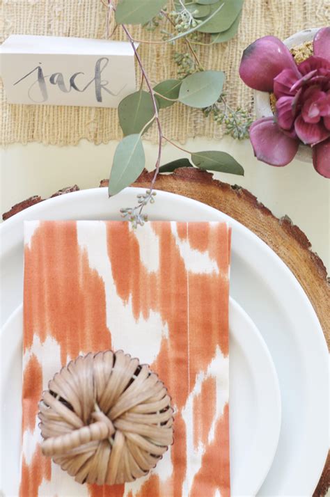 Rustic Chic Thanksgiving Tablescape Hop City Farmhouse By Jennifer