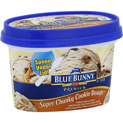 Blue Bunny Super Chunky Cookie Dough Ice Cream Ice Cream Treats