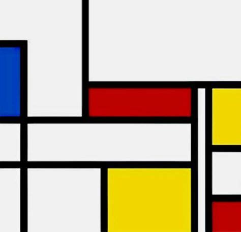 Piet Mondrian Composition In Red Blue And Yellow Private