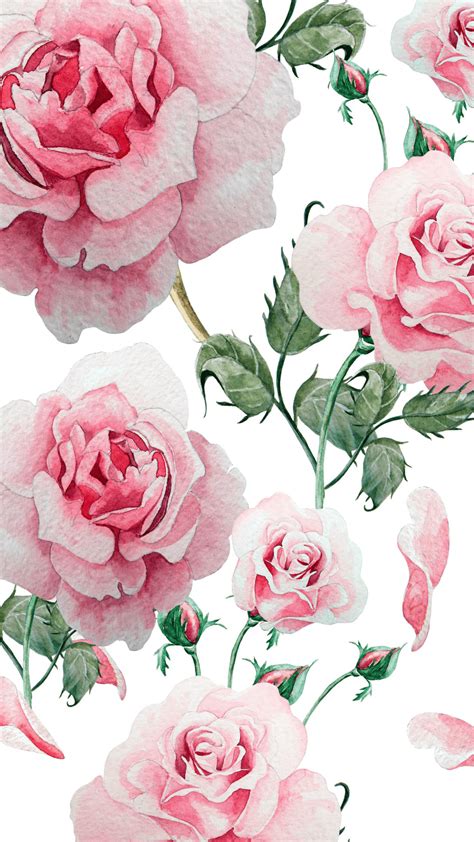 Rose Gold Floral Wallpapers Top Free Rose Gold Floral