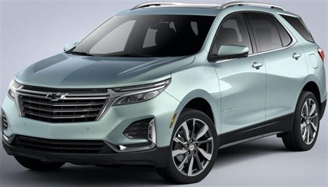 2022 Chevy Equinox Gets New Seaglass Blue Color First Look