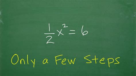 only a few steps to solve this algebra equation… youtube