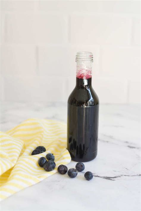 Homemade Blueberry Simple Syrup Recipe From Scratch