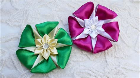 May 09, 2020 · these diy apartment decorating ideas on a budget will help you decorate for less and maximize the space in your apartment. Diy ribbon flower, kanzashi flower tutorial - YouTube