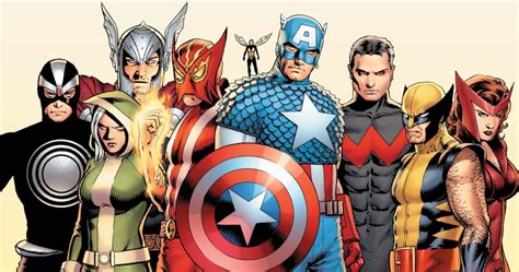 All Members Of The Original Uncanny Avengers Lineup Ranked By Power