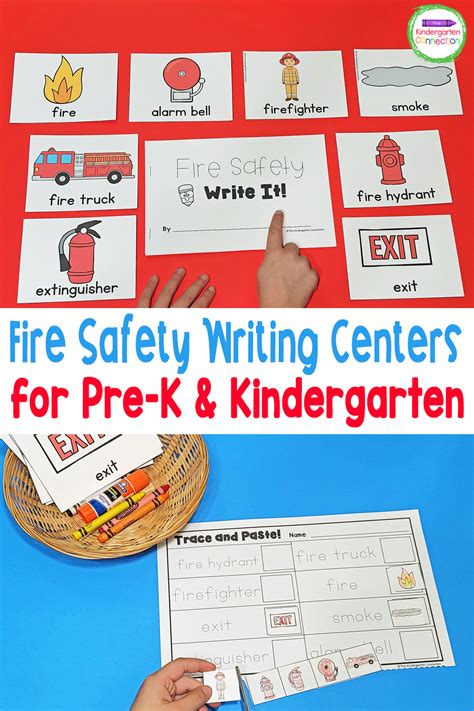 Fire Safety Writing Center Activities
