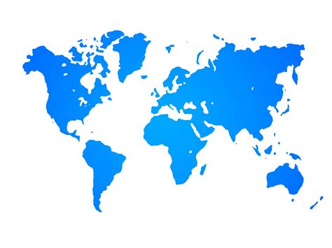 World Map With White Background Illustrations Creative Market