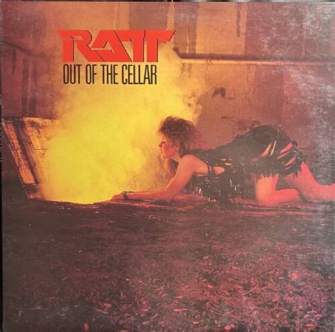 Ratt Out Of The Cellar Record Lp 1984 Atlantic 80143 1 Vinyl Record