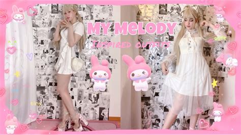 My Melody Inspired Outfits Sanriocore Part 2 Youtube