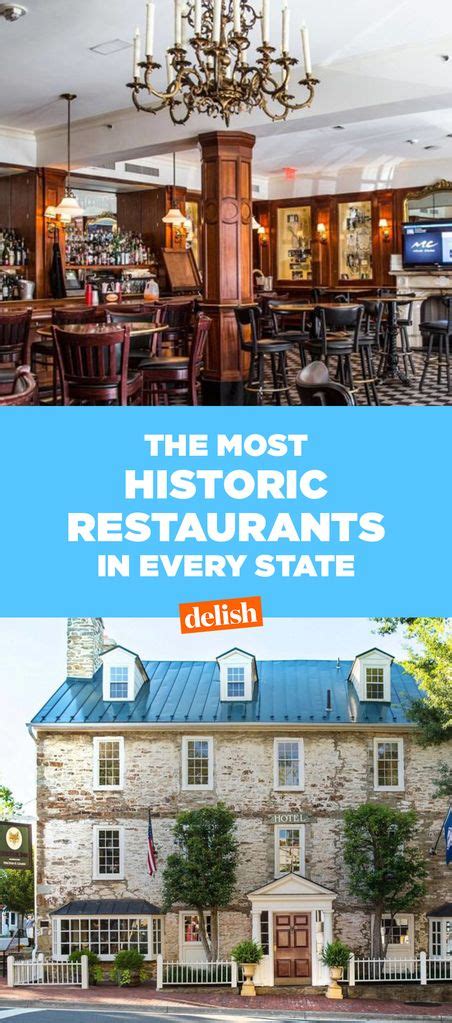 50 Oldest Restaurants In America Oldest Dining Places In Each State