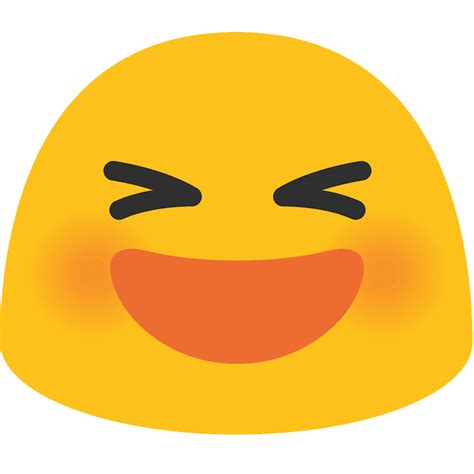 Grinning Squinting Face Emoji Clipart Free Download Transparent Png