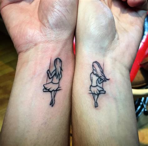 40 Super Cute Sister Tattoos Tattooblend