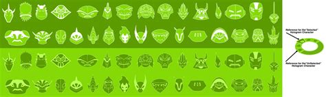 Ben 10 Alien Collision Alien Icons Sheet By Ebomnitrix On Deviantart