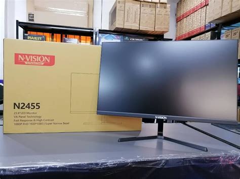 Nvision N2455 238 Inches 75hz Ips Frameless Led Flat Monitor