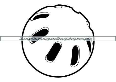 Wiffle Ball Outline Svg Wiffle Ball Clipart Wiffle Ball Svg Files