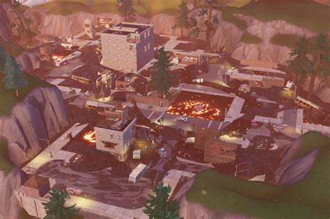 Fortnites Volcano Erupted Destroying Tilted Towers And Retail Row