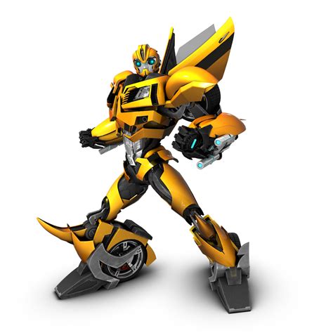Transformer Prime Bumblebee Cartoon Character Free Image Download