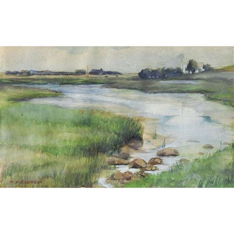 Riverside Village Landscape Watercolor 2 Paintings In 1 Watercolor