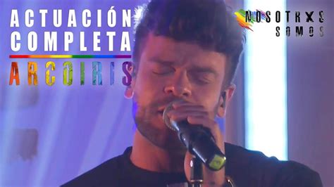 Ricky Merino Canta A Mi Manera En ArcoÍris Nosotrxs Somos Youtube