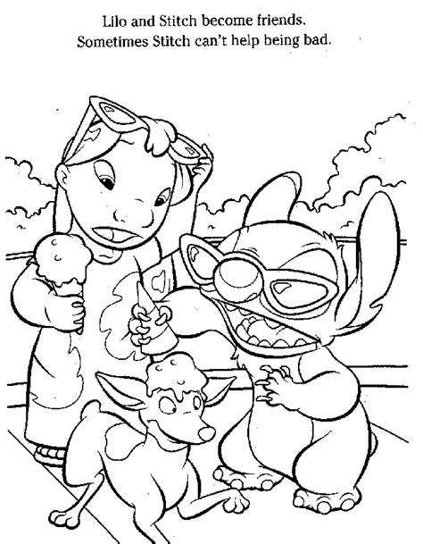 Lilo And Stitch Coloring Pages Clip Art Library