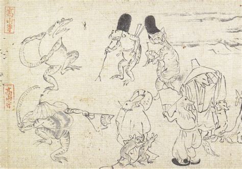 京都 高山寺と明恵上人 特別公開 鳥獣戯画, dazaifu. 鳥獣戯画 （修理完成記念）を見てきた。