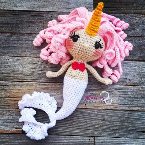Amigurumi Mermaid Doll Crochet Free Pattern Amigurumim